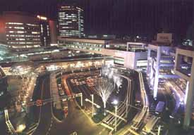 JR Chiba Station Square, East Gate: Landscape