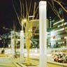 Chiba Promenade: Night View of Pole Fixture