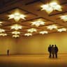 Nihon Toshi Center: Model of Conference Hall in Full Lighting